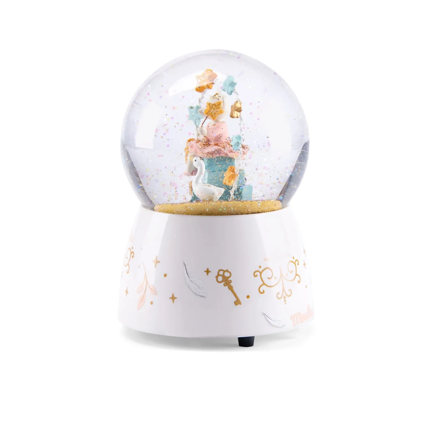 Moulin Roty Boule à neige musicale La petite école de danse Rose