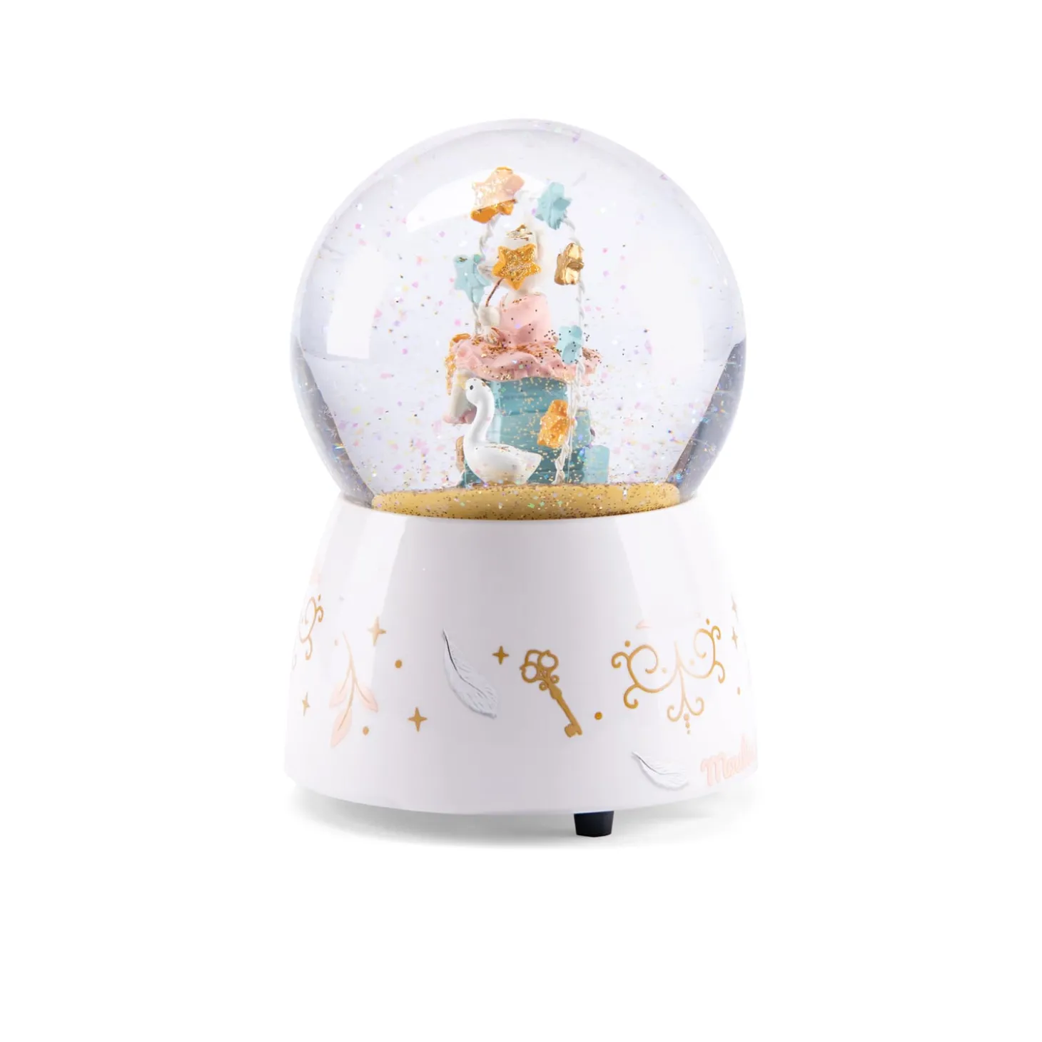 Moulin Roty Boule à neige musicale La petite école de danse Rose