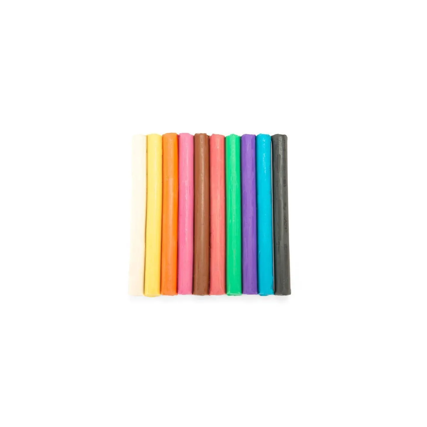 Moulin Roty 10 bâtonnets de pâte à modeler Les Popipop Multicolore
