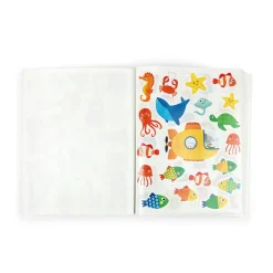 Moulin Roty Cahier de 300 stickers Les Popipop Multicolore