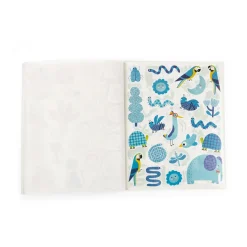 Moulin Roty Cahier de 300 stickers Les Toupitis Multicolore