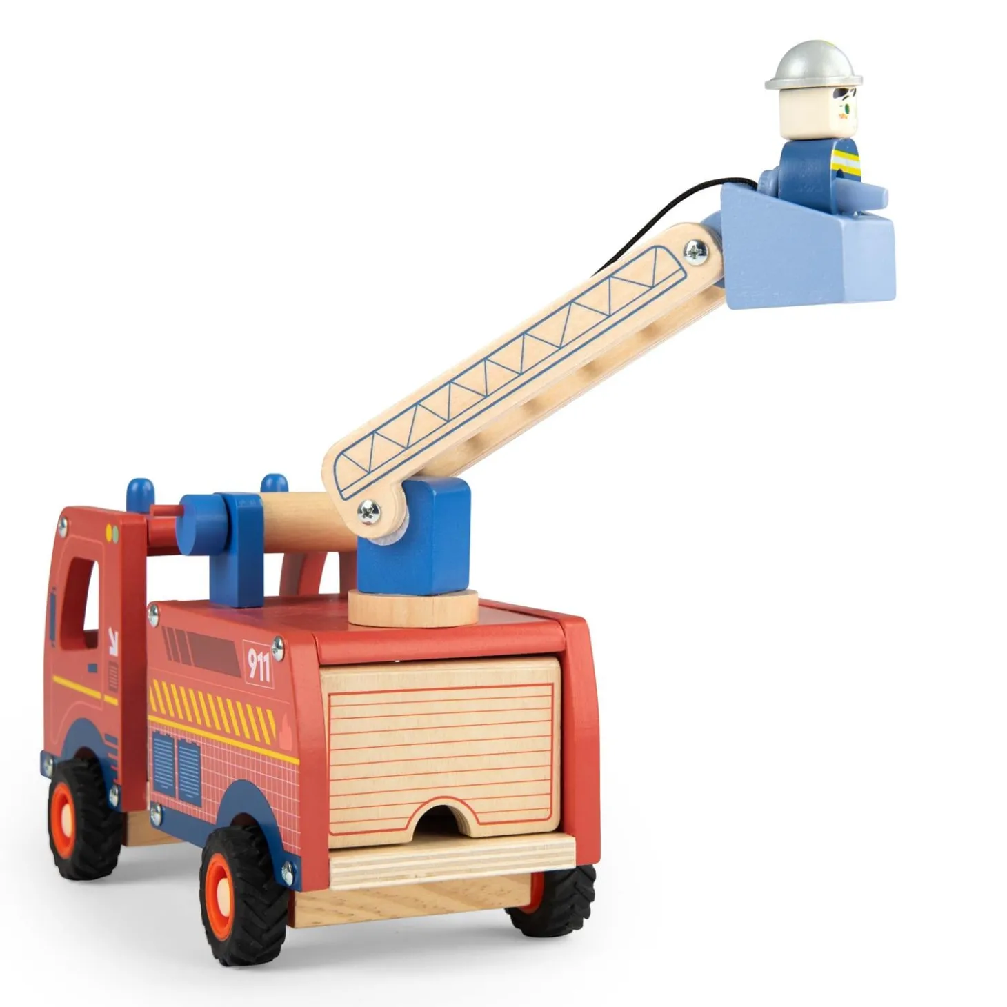 Moulin Roty Camion de pompier Avenue du Moulin Multicolore