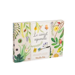 Moulin Roty                    Carnet aquarelle Le jardin du moulin    Multicolore