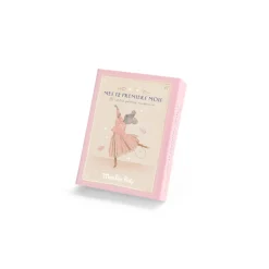 Moulin Roty Cartes naissance La petite école de danse Rose