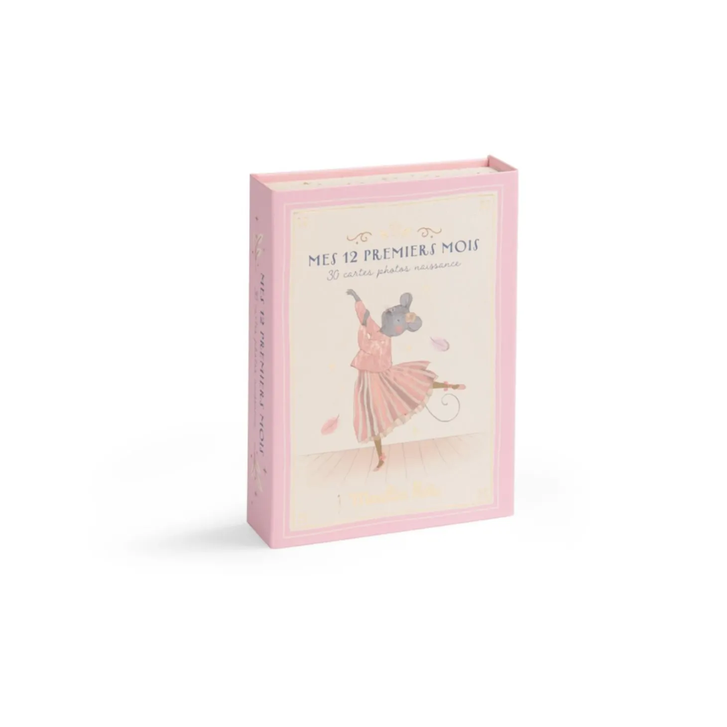 Moulin Roty Cartes naissance La petite école de danse Rose