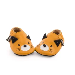 Moulin Roty                    Chaussons cuir chat Les moustaches    Mixte            0-6 mois