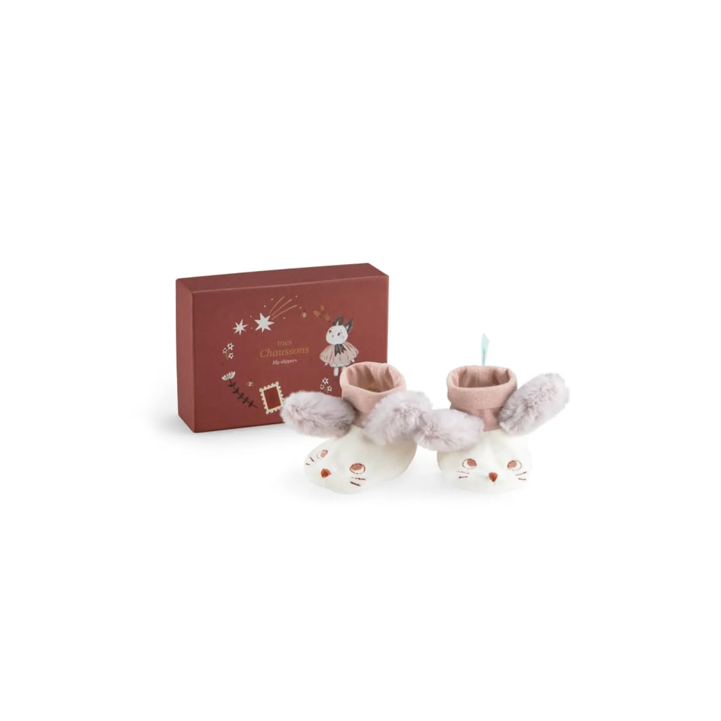 Moulin Roty Chaussons Souris Après la pluie