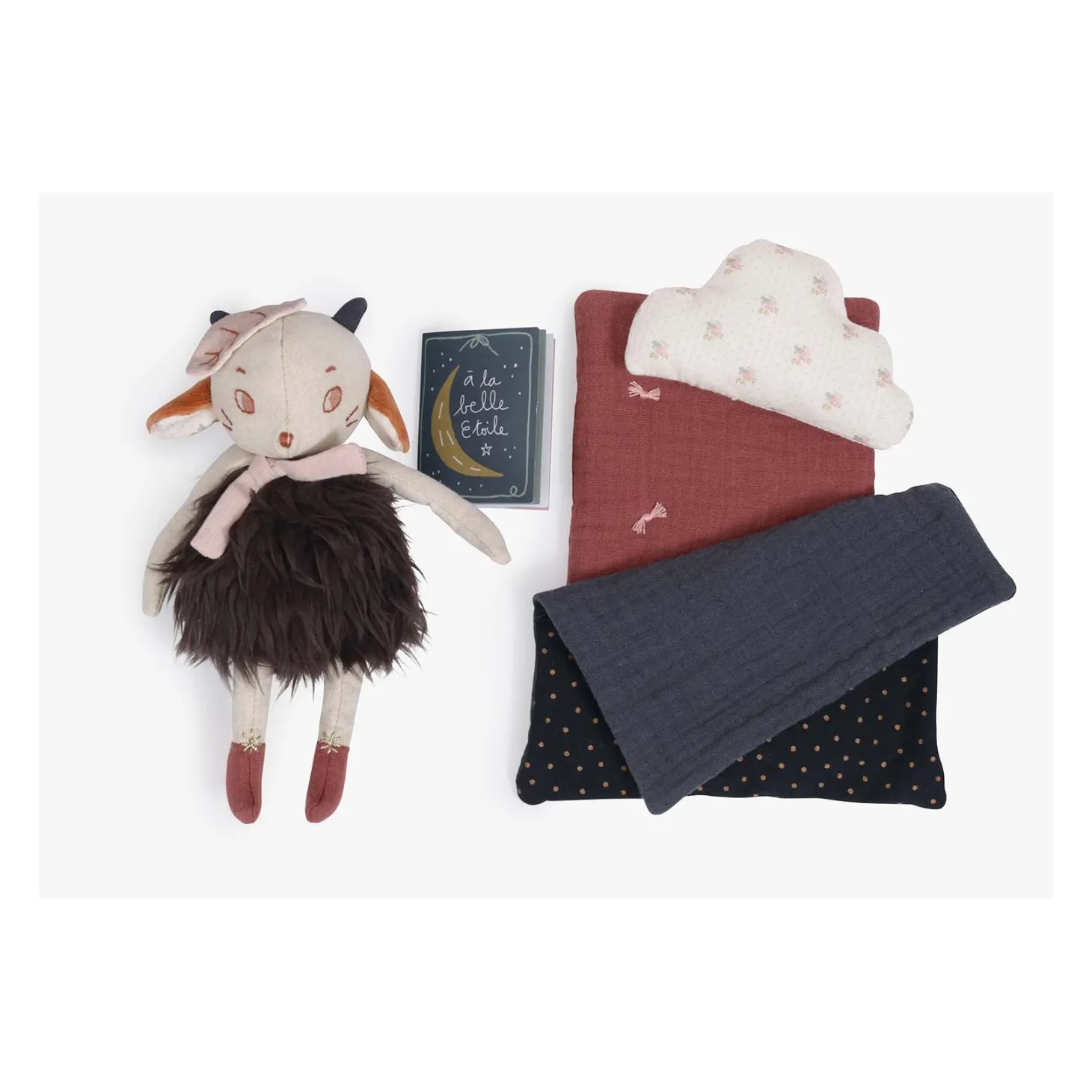 Moulin Roty Coffret livre Bonne nuit Après la pluie Multicolore