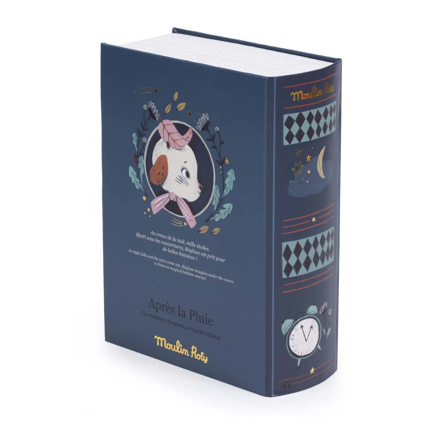 Moulin Roty Coffret livre Bonne nuit Après la pluie Multicolore