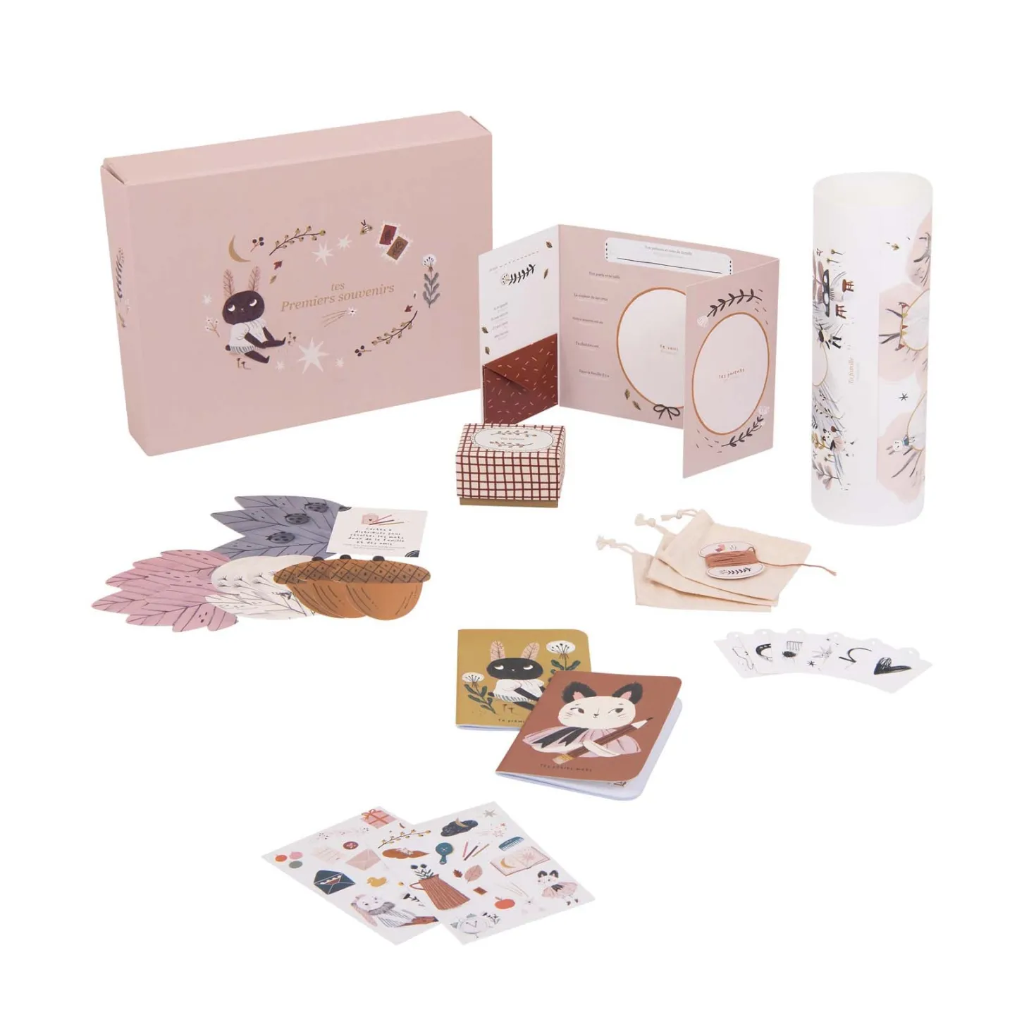 Moulin Roty Coffret Premiers souvenirs Après la pluie Multicolore