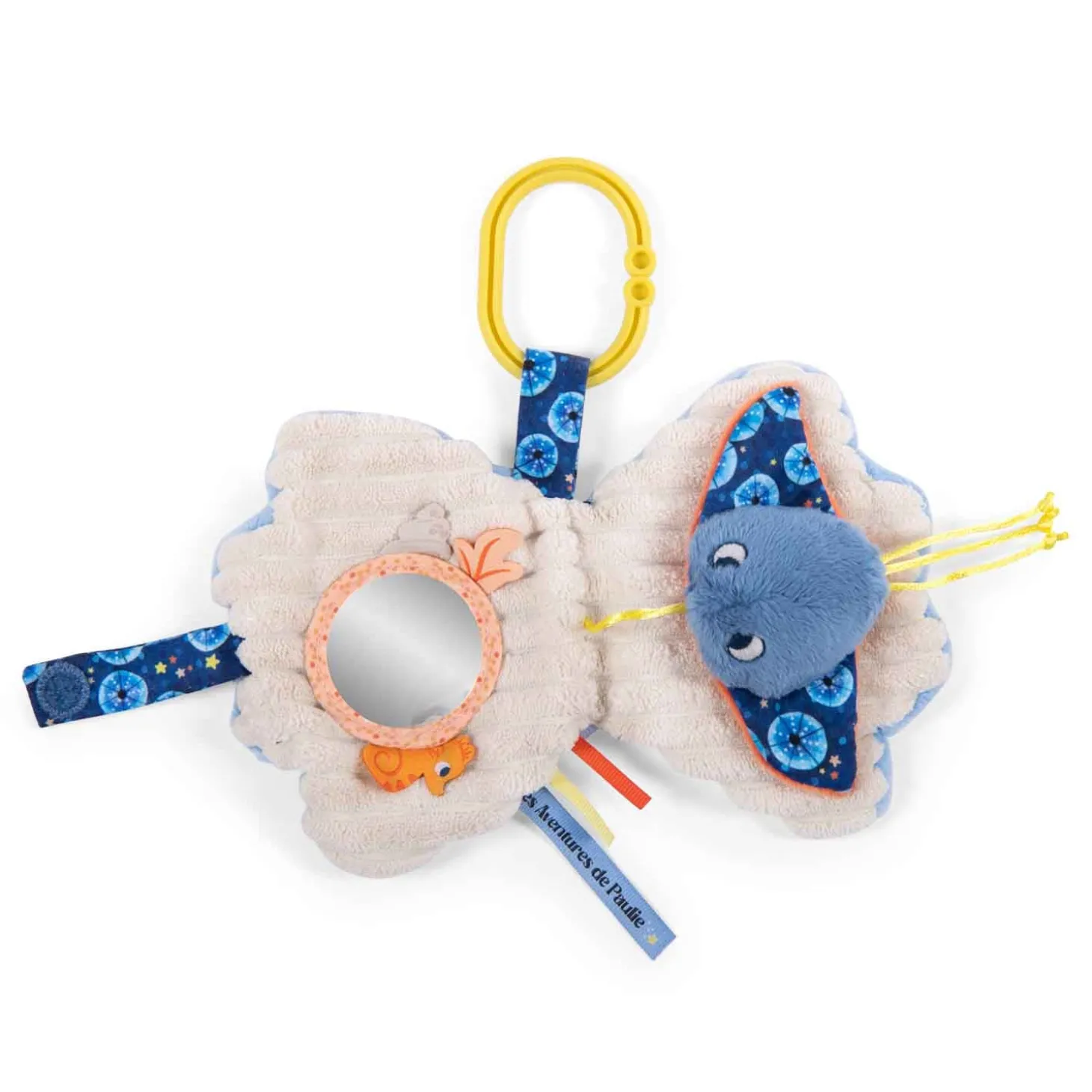 Moulin Roty Coquillage d'activités Les aventures de Paulie Bleu 14 cm