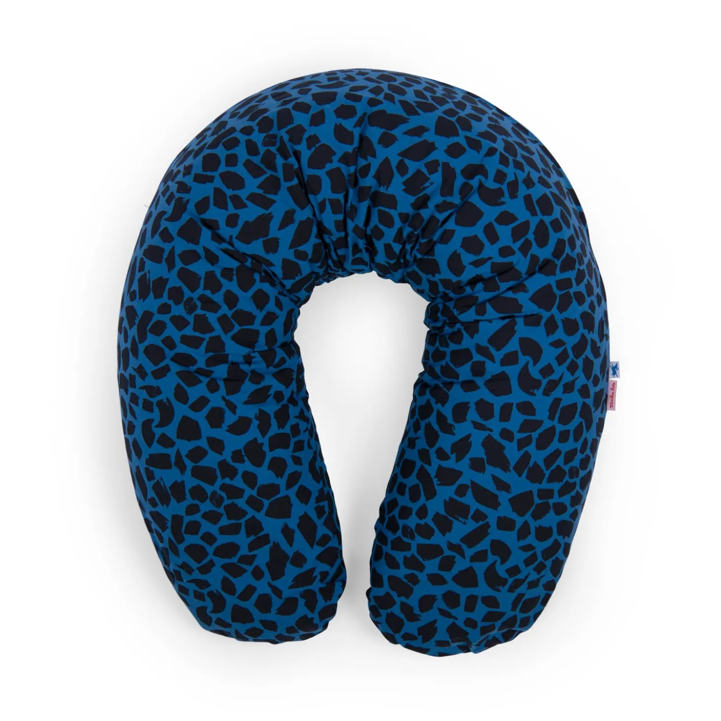 Moulin Roty Coussin de maternité Puce & Pilou Bleu, Noir