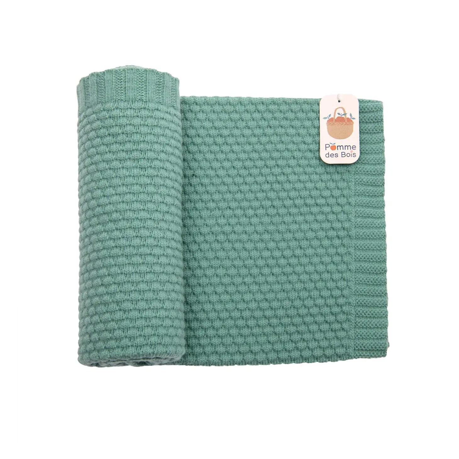 Moulin Roty Couverture laine Pomme Des Bois
