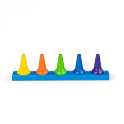 Moulin Roty                    5 crayons de cire Les Popipop    Multicolore