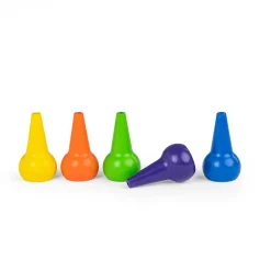 Moulin Roty                    5 crayons de cire Les Popipop    Multicolore