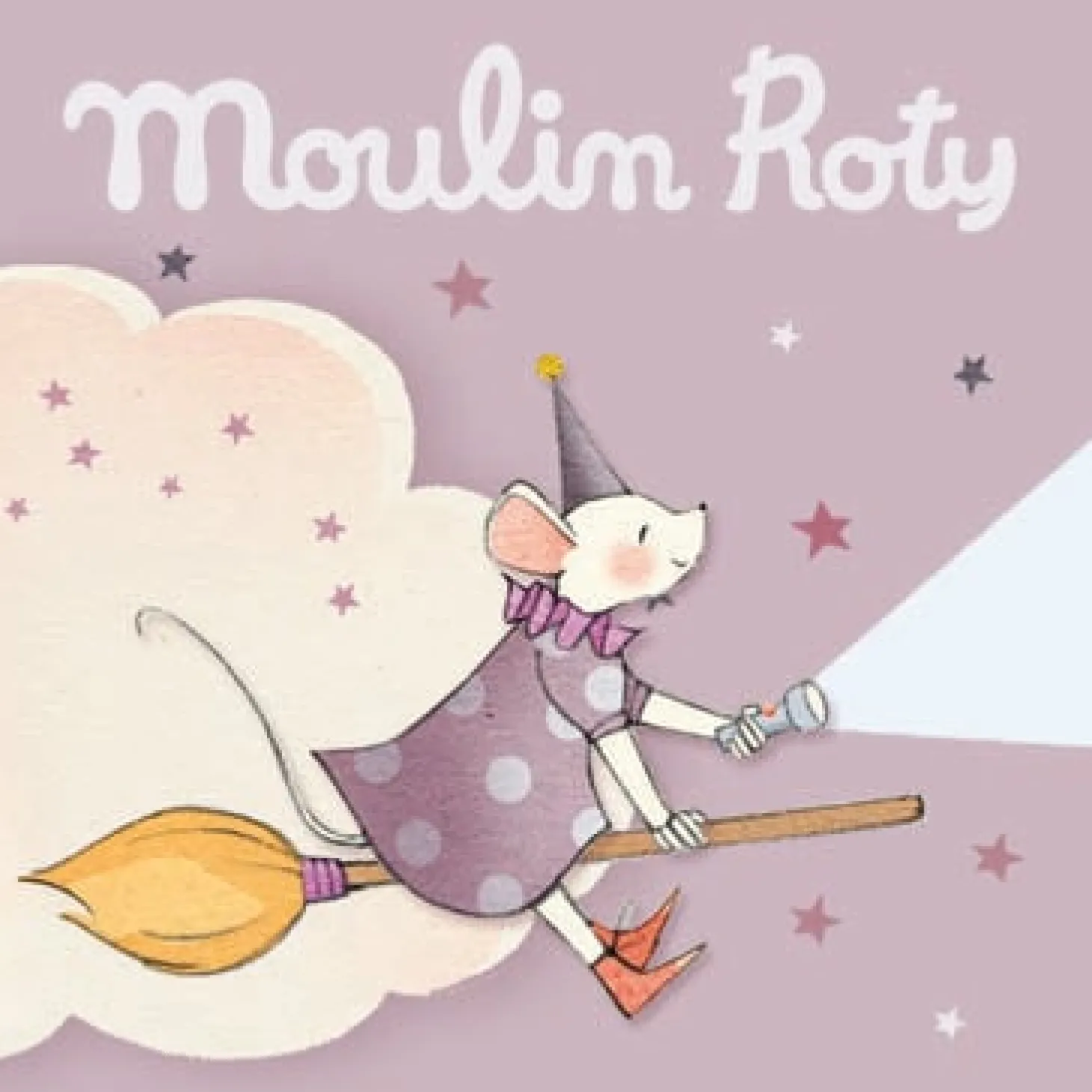 Moulin Roty 3 disques pour lampe à histoires Il était une fois Rose