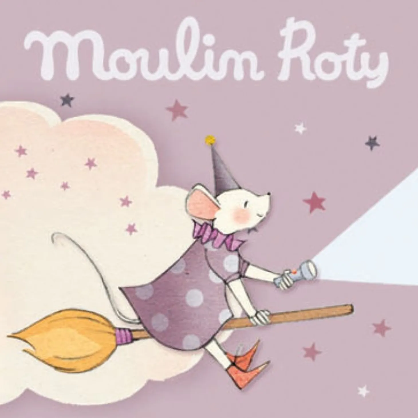 Moulin Roty 3 disques pour lampe à histoires Il était une fois Rose