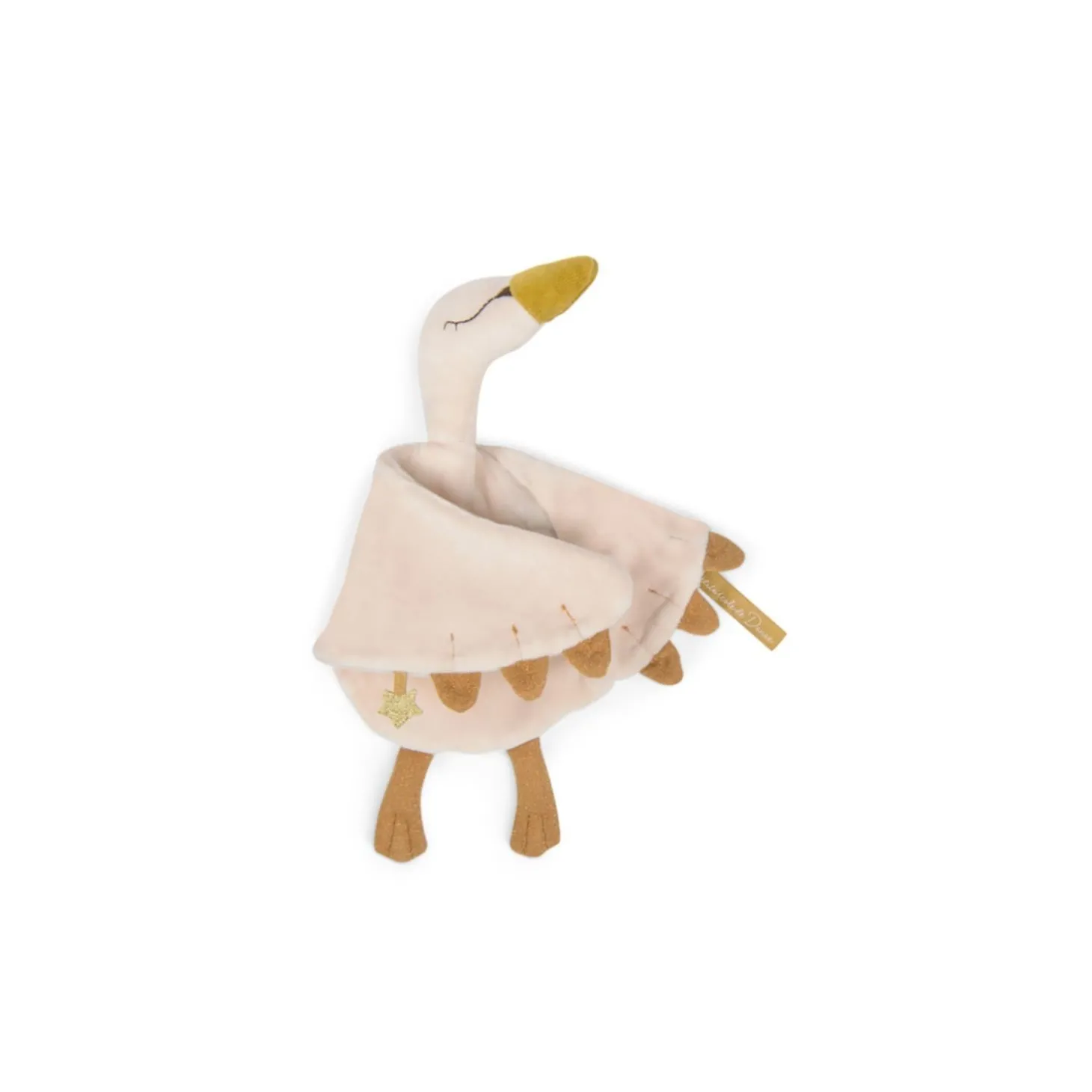 Moulin Roty Doudou cygne La petite école de danse Crème