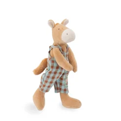 Moulin Roty                    Doudou Hugo le cheval Les Toutpetits    Marron