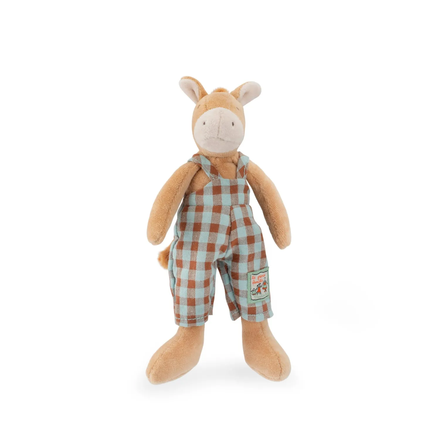 Moulin Roty Doudou Hugo le cheval Les Toutpetits Marron