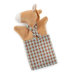 Moulin Roty                    Doudou Hugo le cheval Les marionnettes    Marron