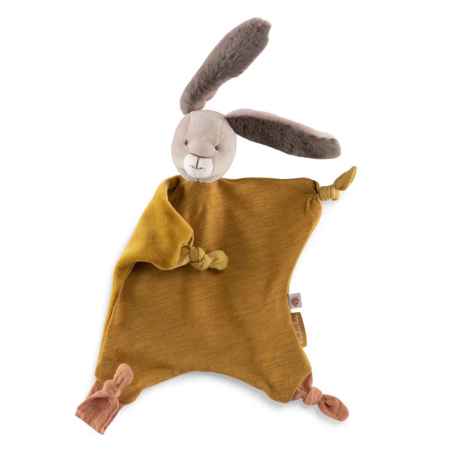 Moulin Roty Doudou lapin ocre Ocre