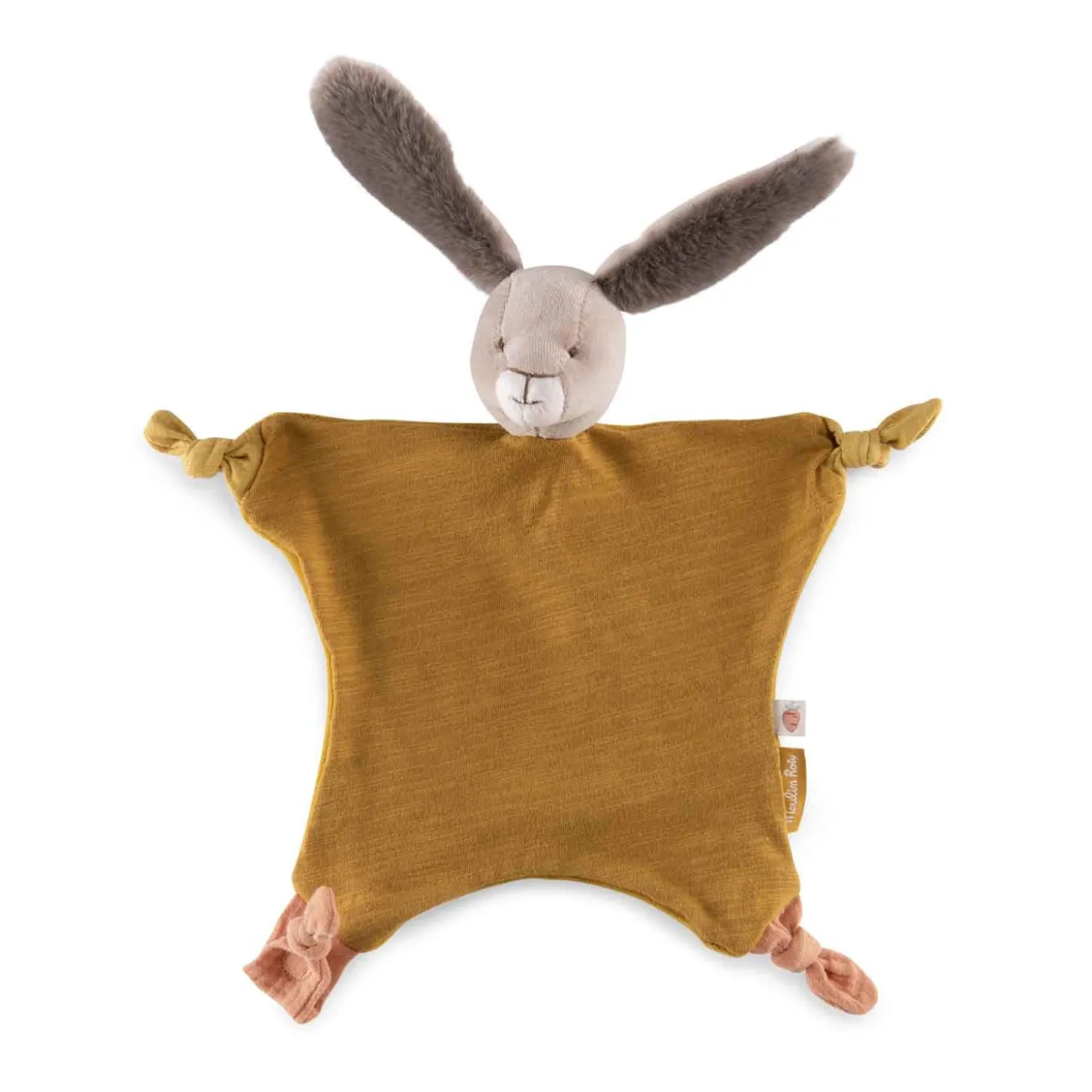Moulin Roty Doudou lapin ocre Ocre