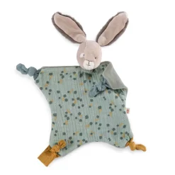 Moulin Roty                    Doudou lapin sauge    30 cm
