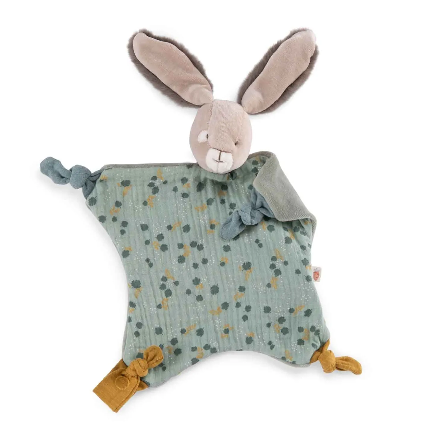 Moulin Roty Doudou lapin sauge 30 cm