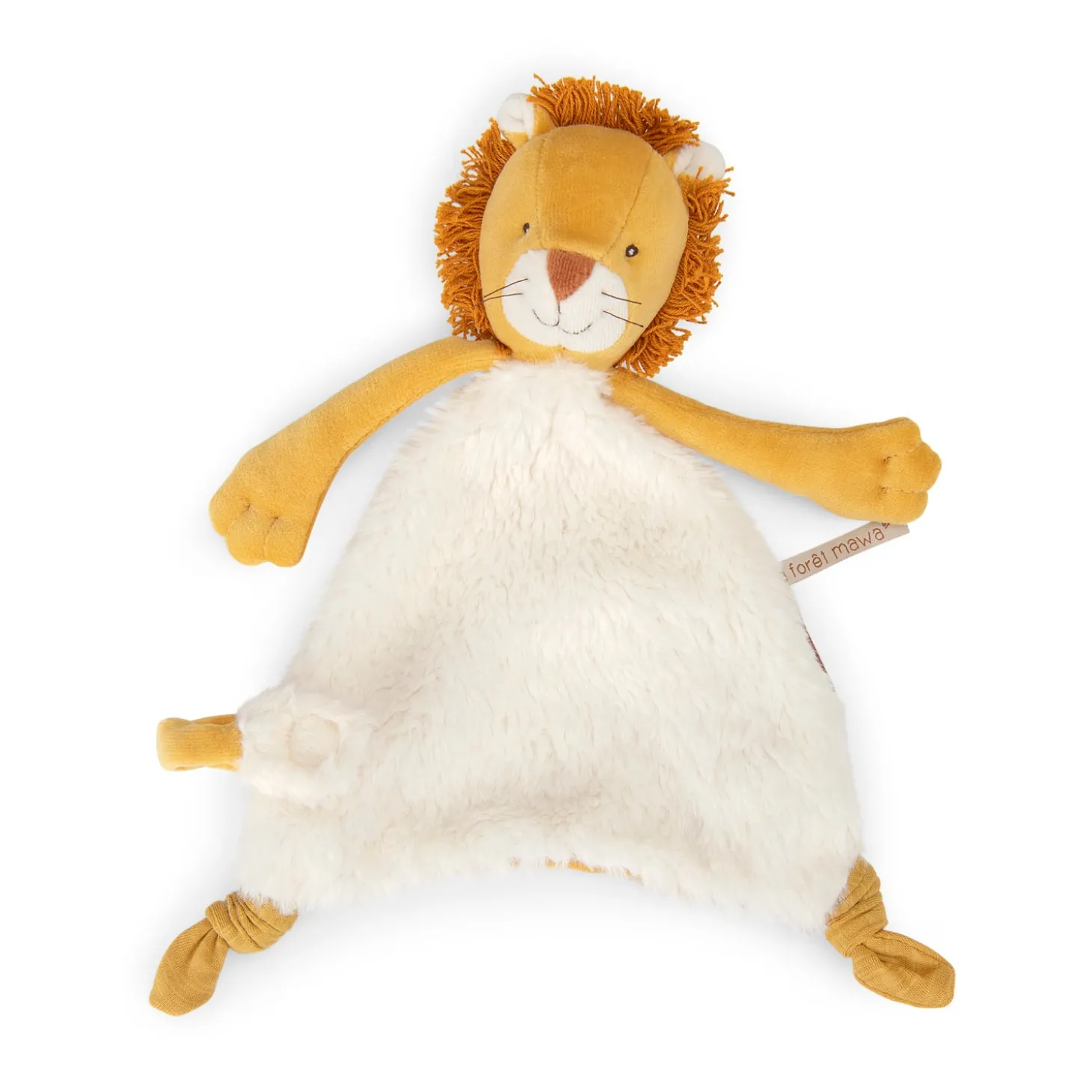 Moulin Roty Doudou lion Mamba La forêt Mawa Jaune