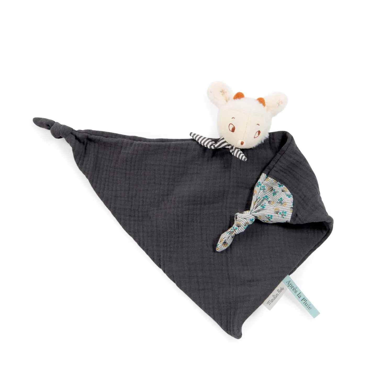 Moulin Roty Doudou Mouton Après La Pluie Gris