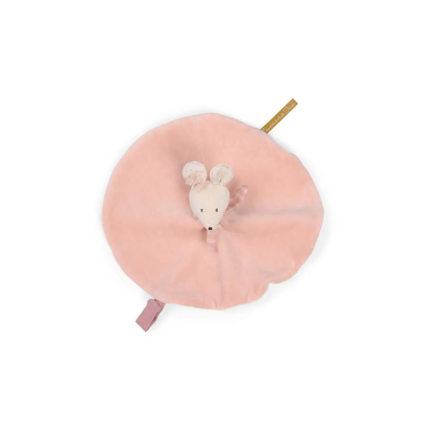 Moulin Roty Doudou souris La petite école de danse Rose/Crème