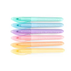 Moulin Roty 6 feutres pastels Les Rosalies Multicolore