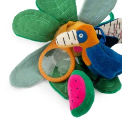 Moulin Roty Fleur d'activités à suspendre La forêt Mawa multicolore