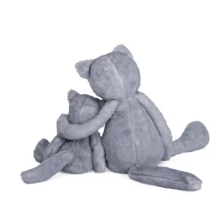 Moulin Roty                    Grand chat Les Baba-Bou    Gris