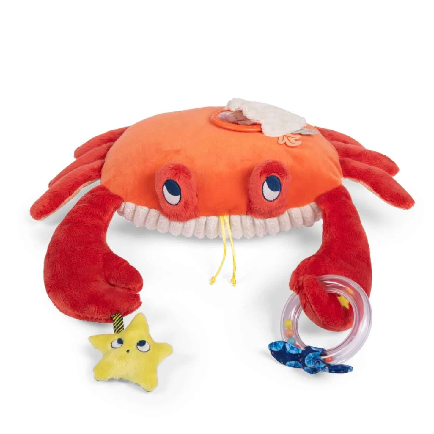 Moulin Roty Grand crabe d'activités Les aventures de Paulie Rouge 34 cm