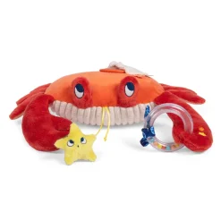 Moulin Roty Grand crabe d'activités Les aventures de Paulie Rouge 34 cm