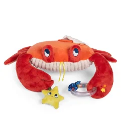 Moulin Roty Grand crabe d'activités Les aventures de Paulie Rouge 34 cm