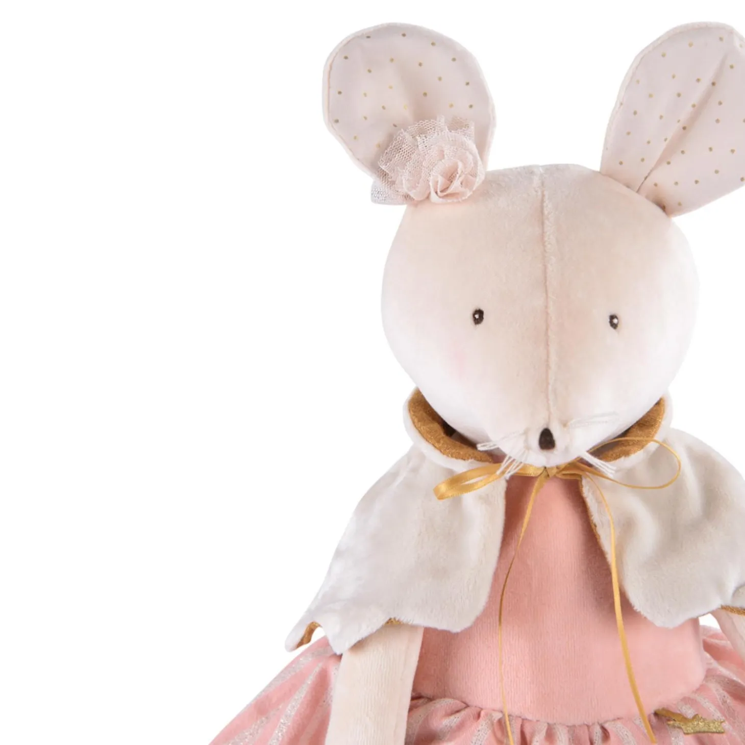 Moulin Roty Grande souris d'activités La petite école de danse Rose/Crème