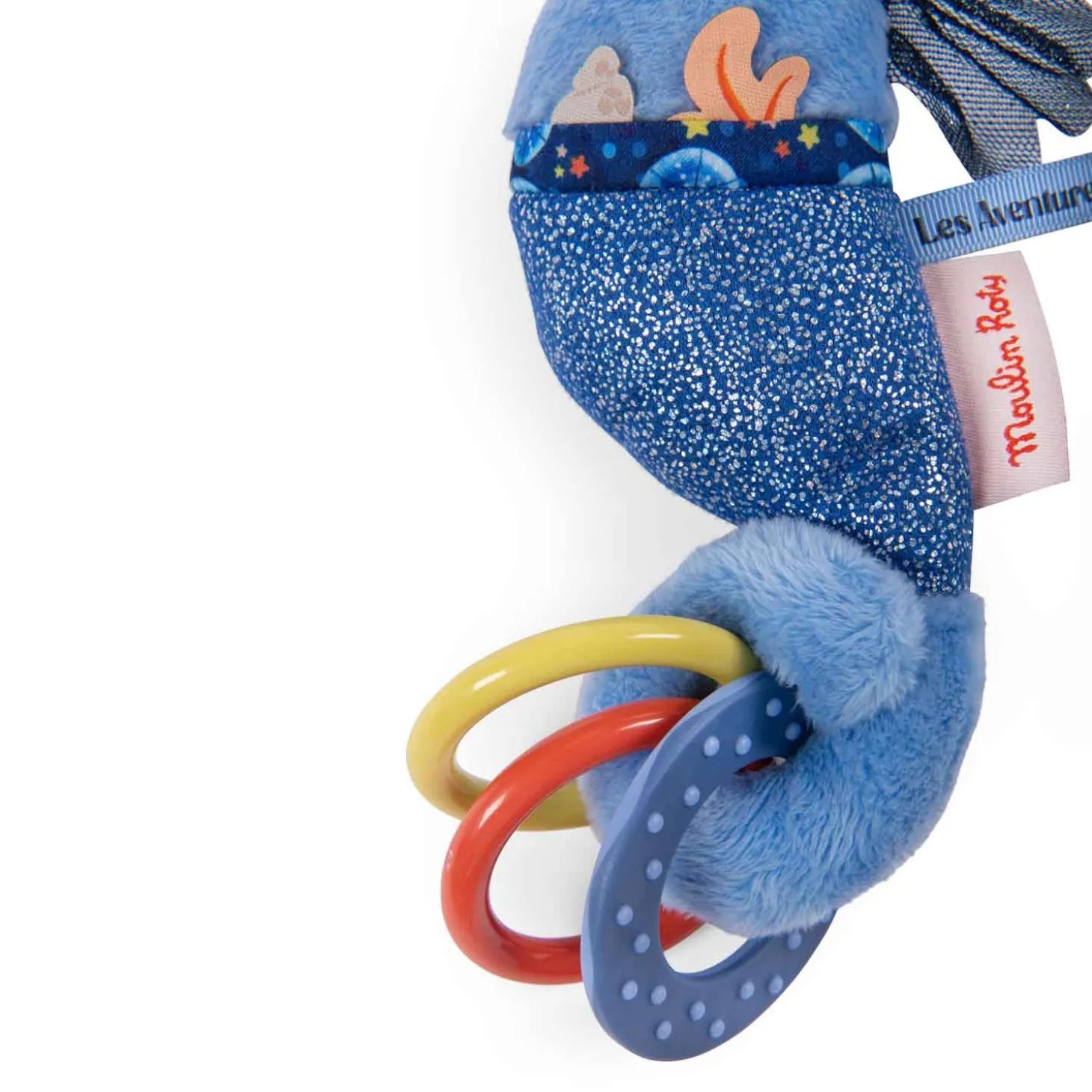 Moulin Roty Hippocampe d'activités Les aventures de Paulie Rouge 32 cm
