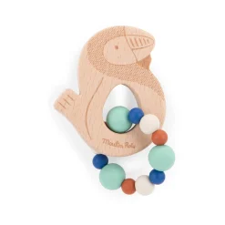 Moulin Roty                    Hochet anneau de dentition La forêt Mawa    Multicolore