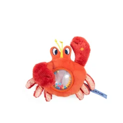 Moulin Roty                    Hochet billes crabe Les aventures de Paulie    Rouge            14 cm