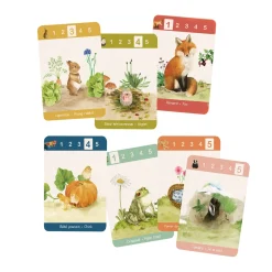 Moulin Roty Jeu de 7 familles Le jardin Multicolore