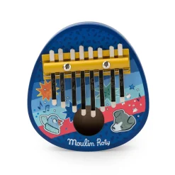 Moulin Roty Kalimba Puce & Pilou Multicolore