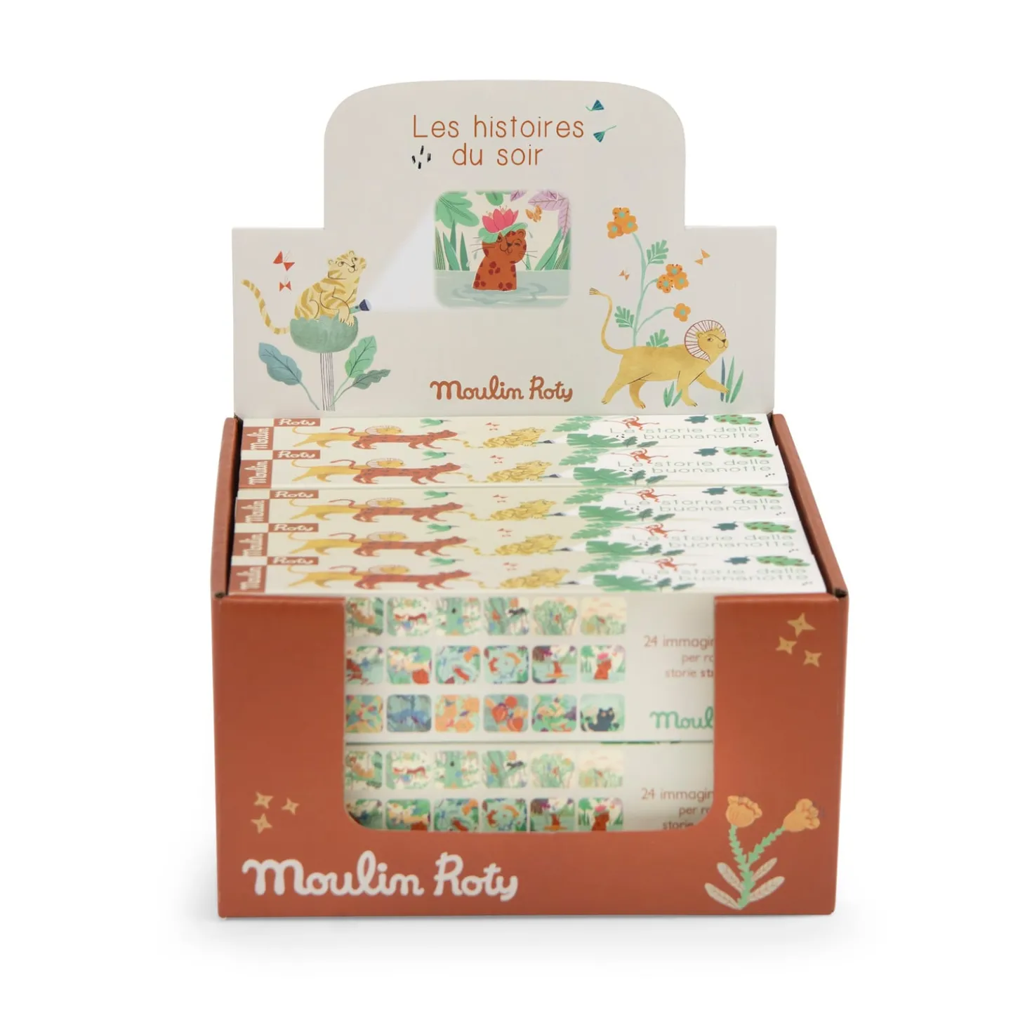 Moulin Roty Lampe à histoires La petite école de danse Multicolore