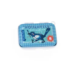 Moulin Roty                    Mini palette aquarelle Les Petites Merveilles    bleu