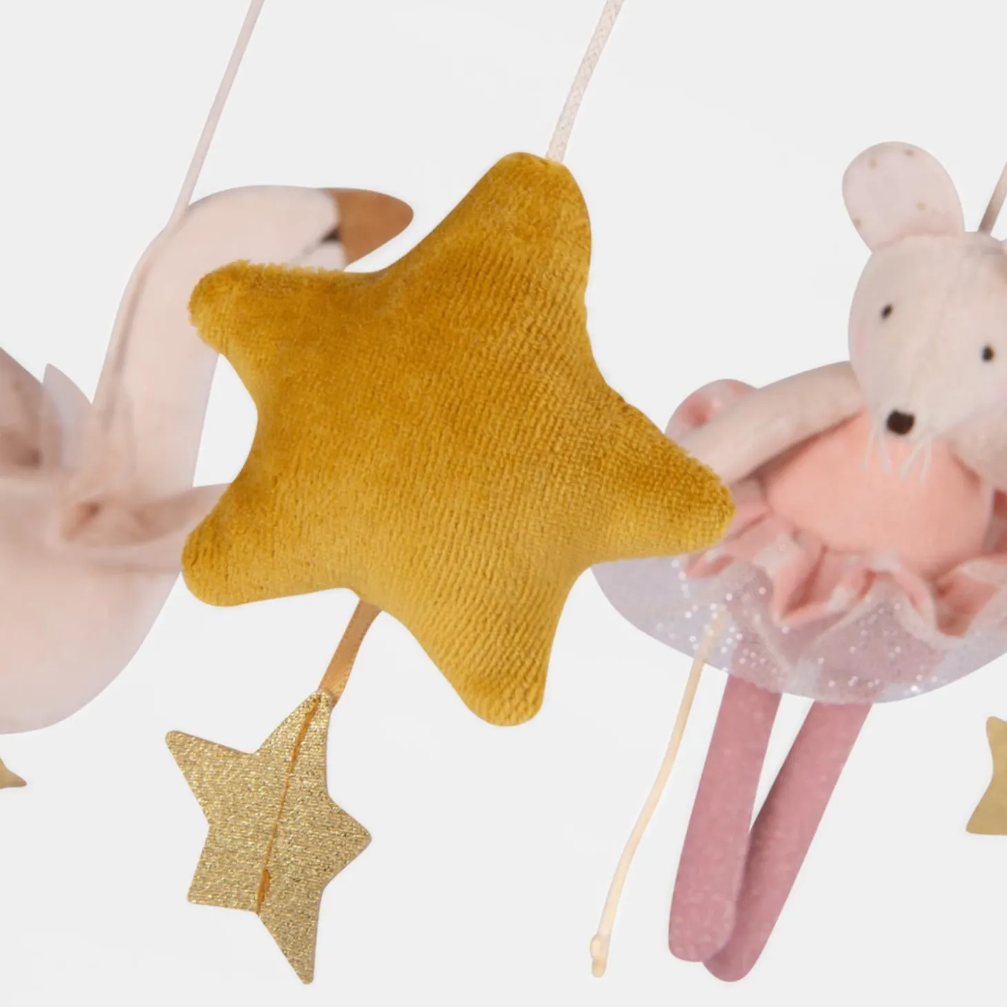 Moulin Roty Mobile musical croisillon La petite école de danse Multicolore