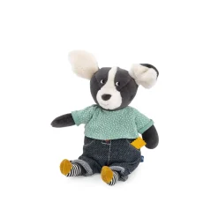 Moulin Roty Peluche chien Puce musical Puce & Pilou Multicolore
