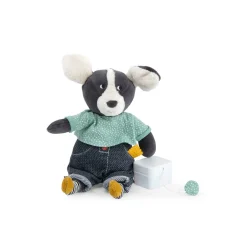 Moulin Roty                    Peluche chien Puce musical Puce & Pilou    Multicolore