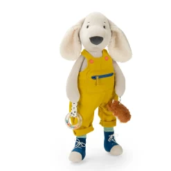 Moulin Roty                    Peluche d'activités Grand chien Puce & Pilou    Multicolore